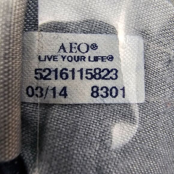 American Eagle Skinny Super Stretch Jeans Dark Wash Women's Size 12 Short - Picture 7 of 16